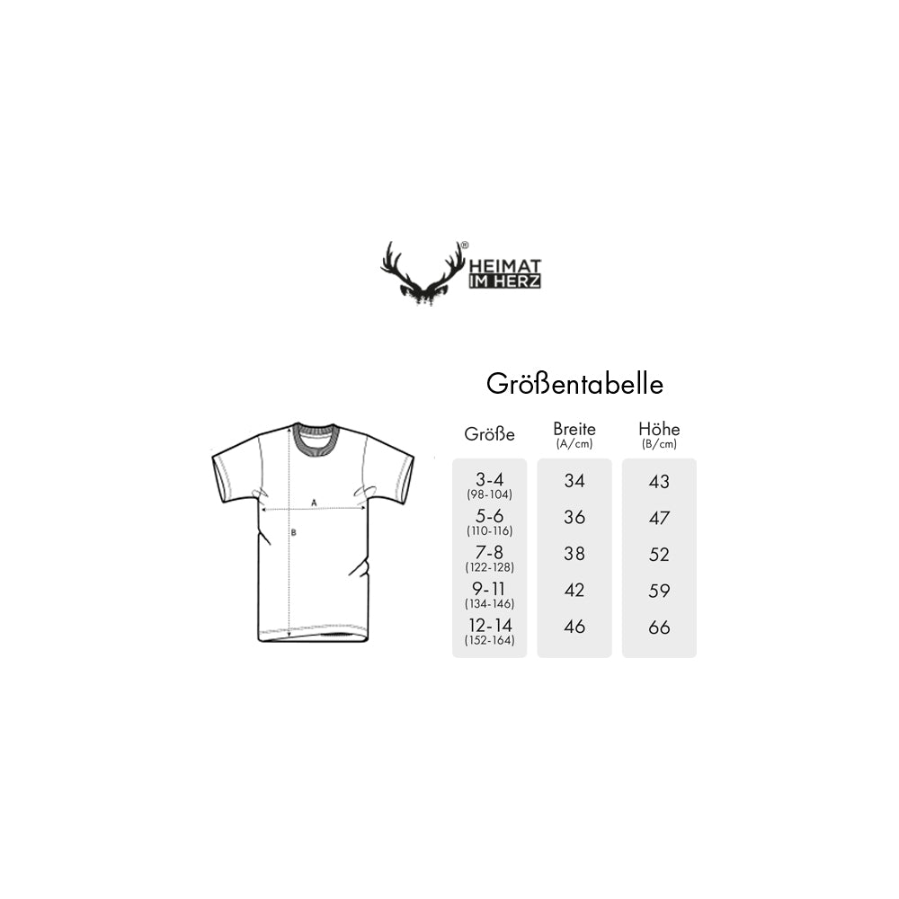 Bio T-Shirt Kinder "Hirsch"