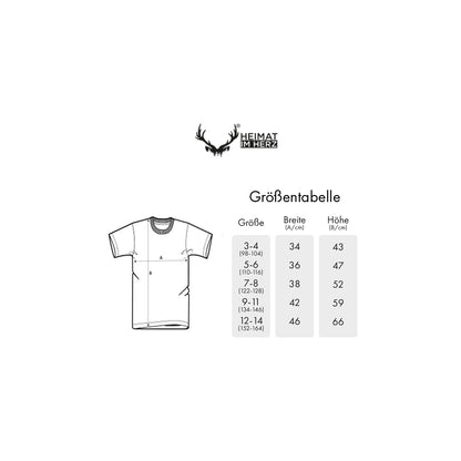 Bio T-Shirt Kinder "Hirsch"