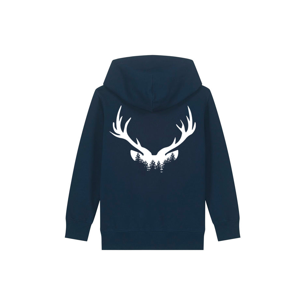 Bio Hoodie Kinder "Hirsch"