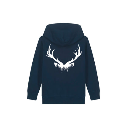 Bio Hoodie Kinder "Hirsch"