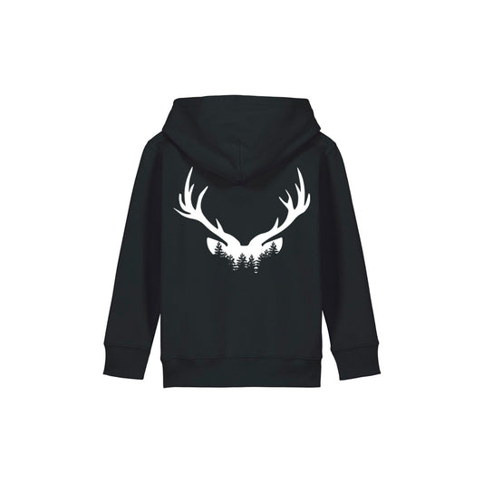 Bio Hoodie Kinder "Hirsch"