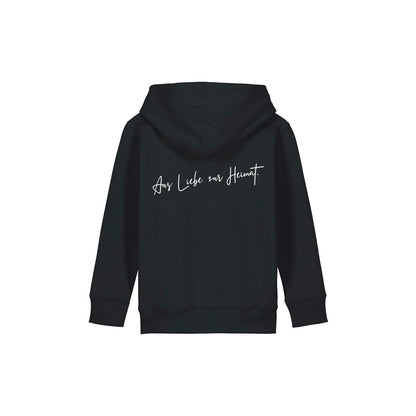 Bio Hoodie Kinder "Aus Liebe zur Heimat"