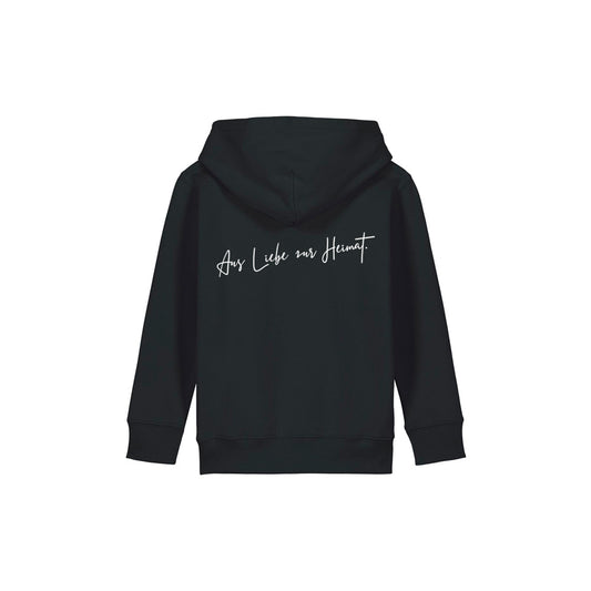 Bio Hoodie Kinder "Aus Liebe zur Heimat"