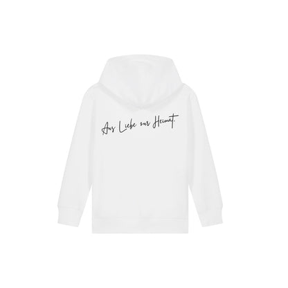 Bio Hoodie Kinder "Aus Liebe zur Heimat"