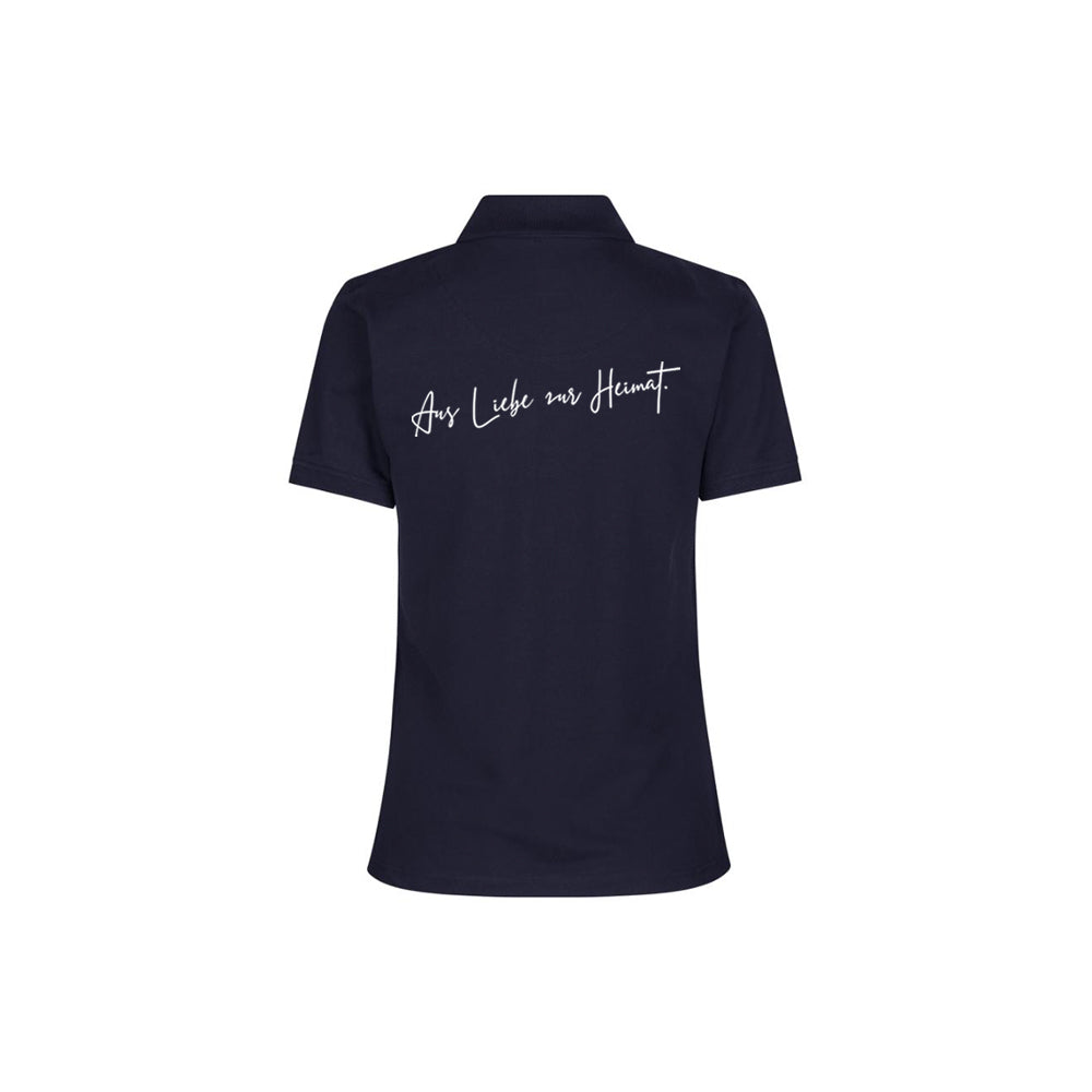 Poloshirt Damen "Aus Liebe zur Heimat"