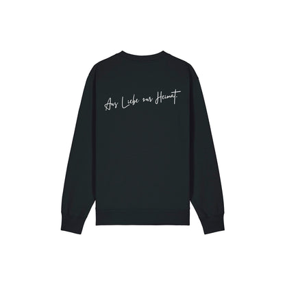 Bio Sweater unisex "Aus Liebe zur Heimat"