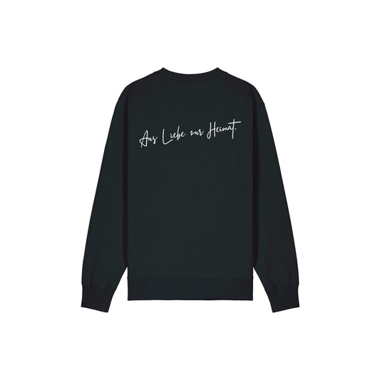 Bio Sweater unisex "Aus Liebe zur Heimat"